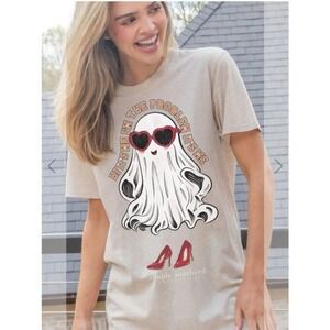 New Girls SIMPLY SOUTHERN PROBLEM GHOST FALL T-SHIRT youth medium 10/12 $25